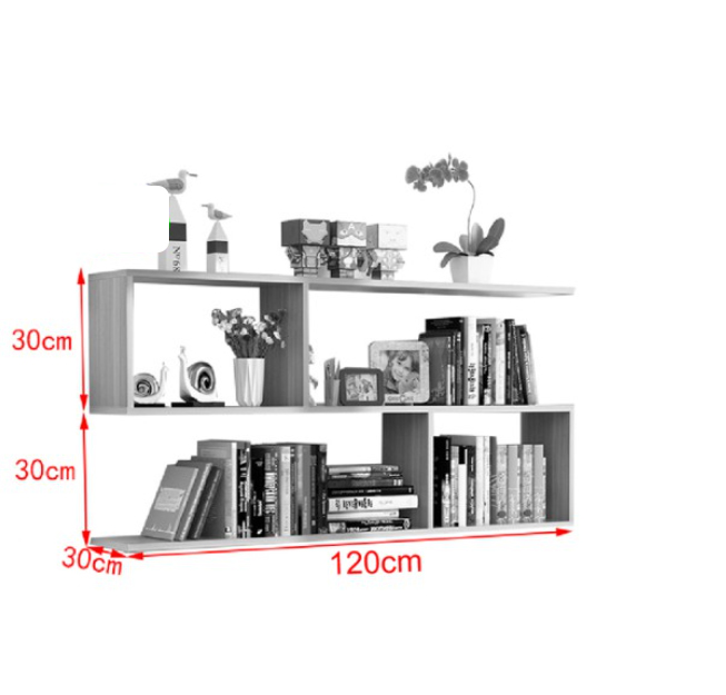 Kệ sách treo tường thiết kế hiện đại cho phòng khách FNL-13