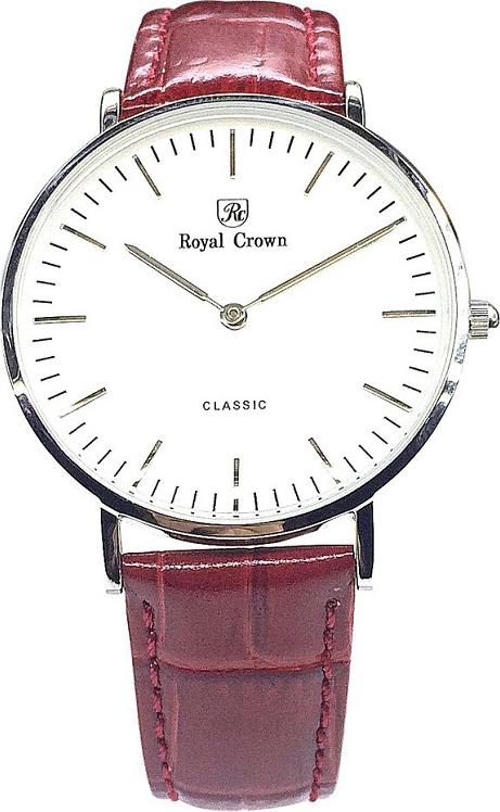 Đồng hồ nữ Royal Crown 7601 - dây da đỏ