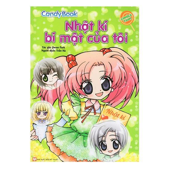 Sách Candy Book Nhật Kí Bí Mật Của Tôi - Bản Quyền