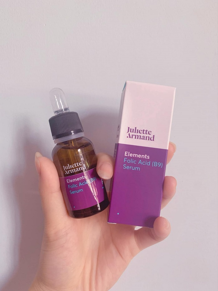 Serum B9 Juliette Armand Tinh chất phục hồi làm dịu da, Folic Acid B9 Serum JA 20ml Hàng chính hãng