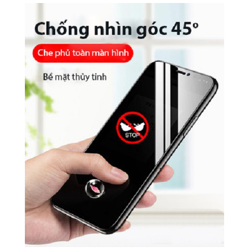 [Miếng dán màn hình] Kính cường lực chống nhìn trộm dành cho Iphone 6/7/8/X/11 6Plus 7Plus 8Plus XS MAX Iphone 11 Pro Max chất lượng