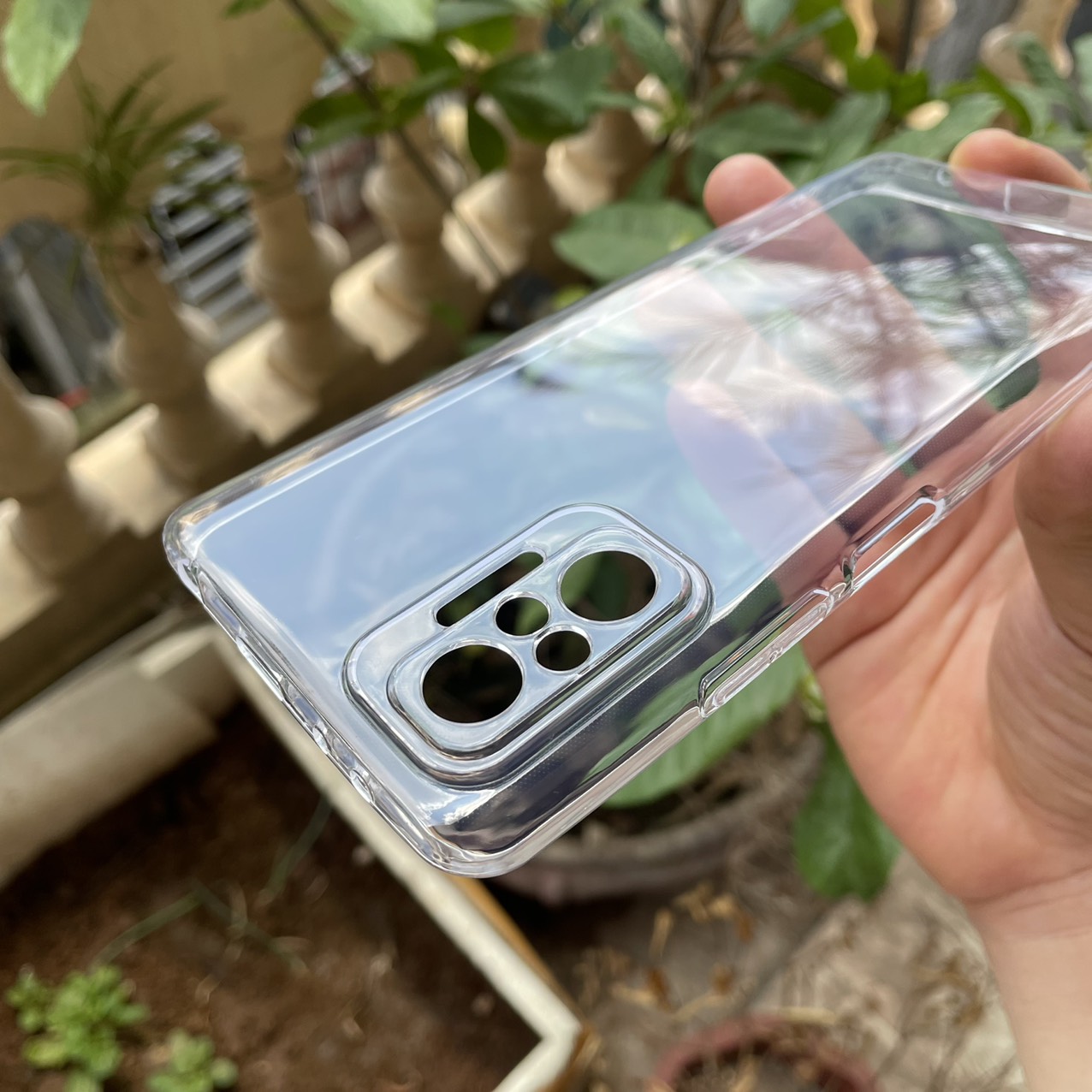 Ốp lưng silicon Gor trong suốt, siêu mỏng, bảo vệ camera cho Xiaomi Redmi Note 10 Pro, Redmi Note 10 Pro Max- Hàng nhập khẩu