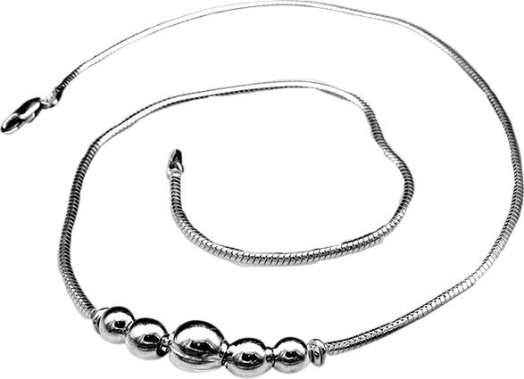 Dây Chuyền Trẻ Em Bằng Bạc Ta - Bạc Hiểu Minh DTE043