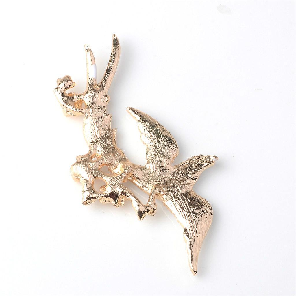 10 Pcs Alloy Flatback Buttons Embellishments DIY Phone Case Hair Accessories