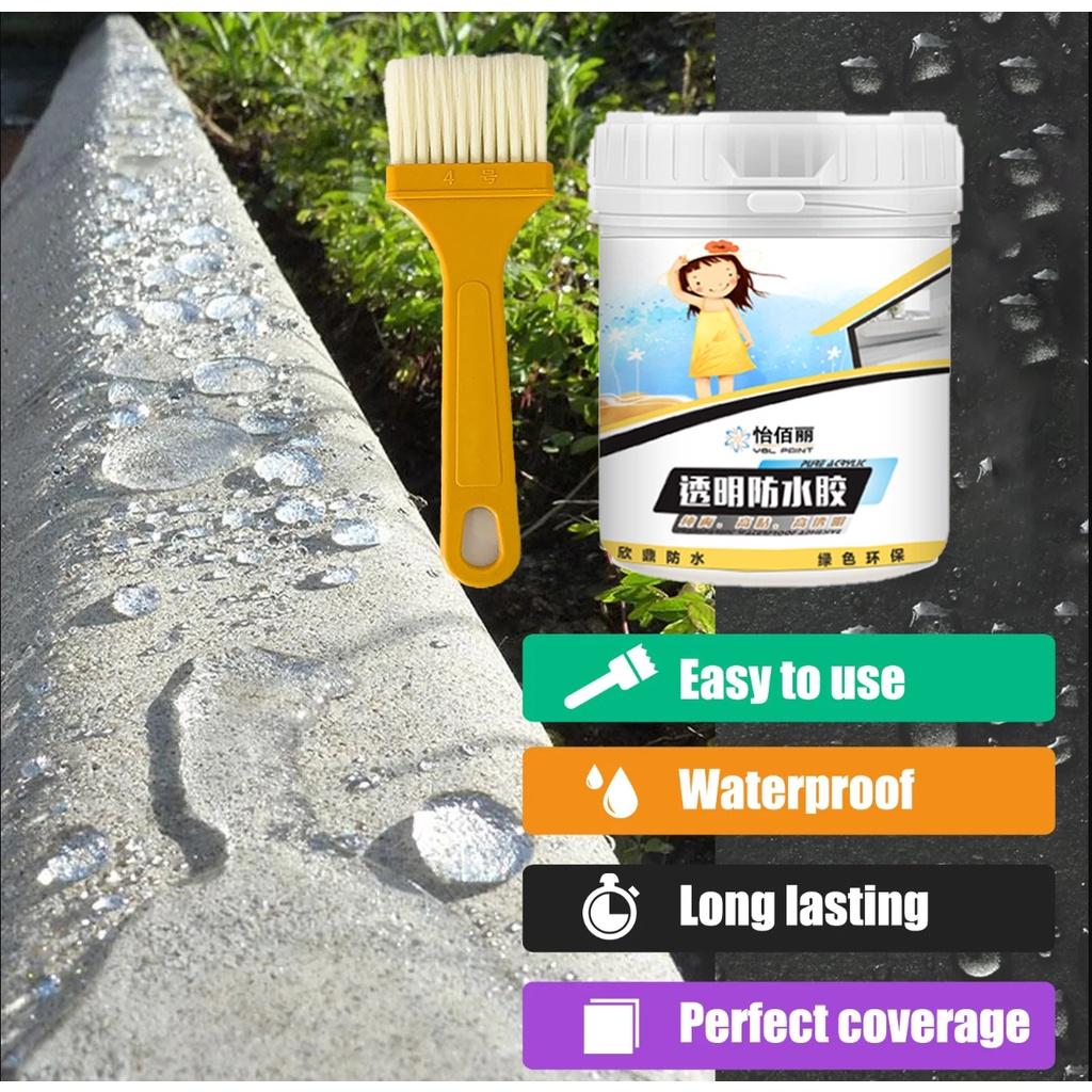 Keo Chống Thấm Trong Suốt Chống Rò Rỉ Mái Nhà, Tường Ngoài Cao Cấp Keo Epoxy chống giột lọ 300 gr