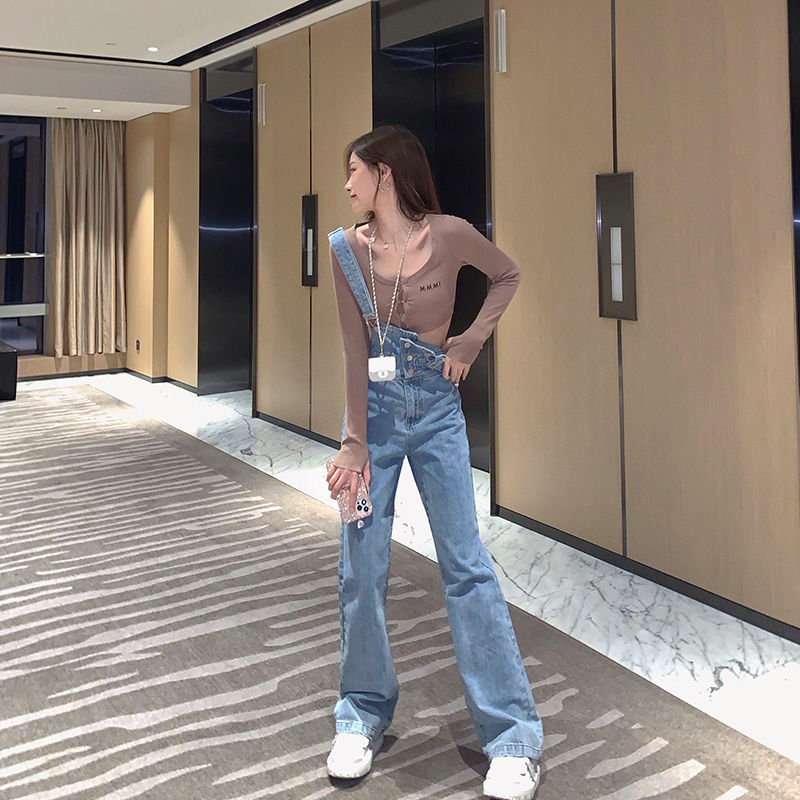 quần jeans yếm nữ