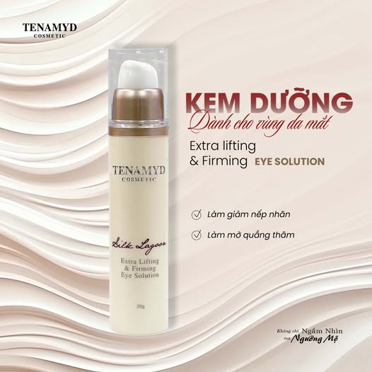 Kem dưỡng dành cho vùng da mắt TENAMYD Silk Lagoon Extra Lifting &amp; Firming Eye Solution 20ml