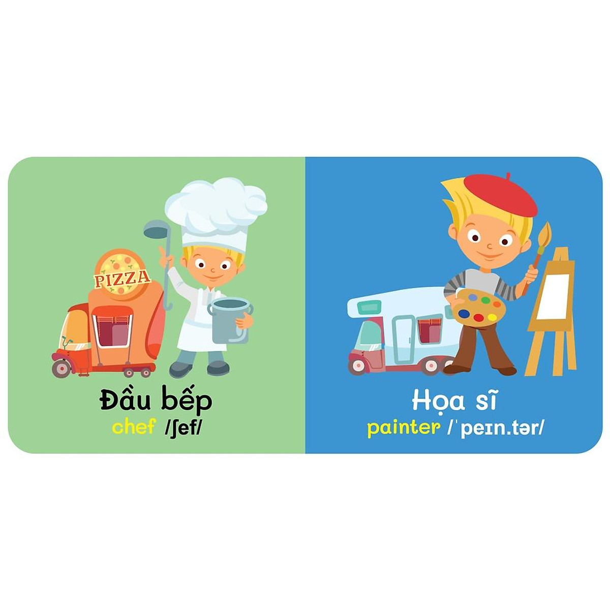 Từ Điển Bằng Hình Đầu Tiên Của Bé - Jobs - Nghề Nghiệp _VT