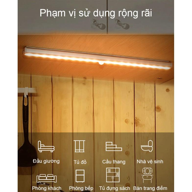 Đèn led gắn tủ quần áo, led cảm ứng hồng ngoại