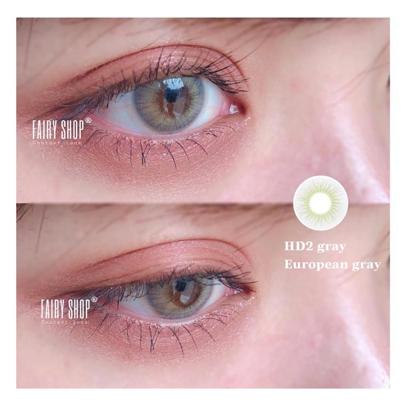 Áp tròng Iris HD2 gray European eyes 14.0mm - Kính Áp Tròng FAIRY SHOP CONTACT LENS