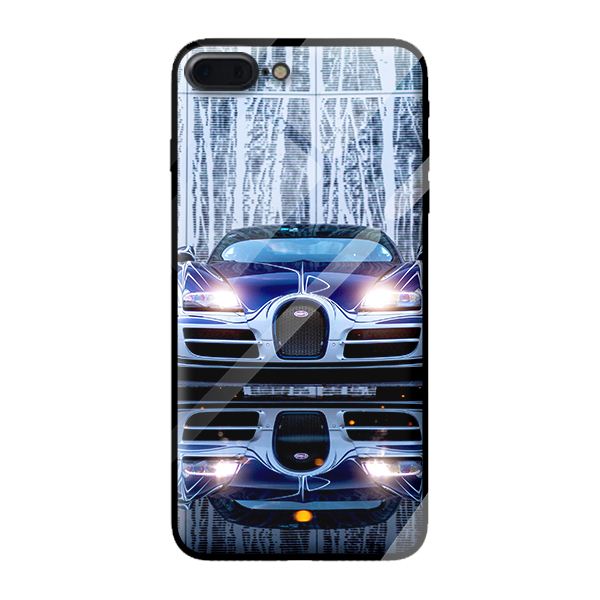 Ốp kính cường lực cho iPhone 8 Plus xe 01 - Hàng chính hãng