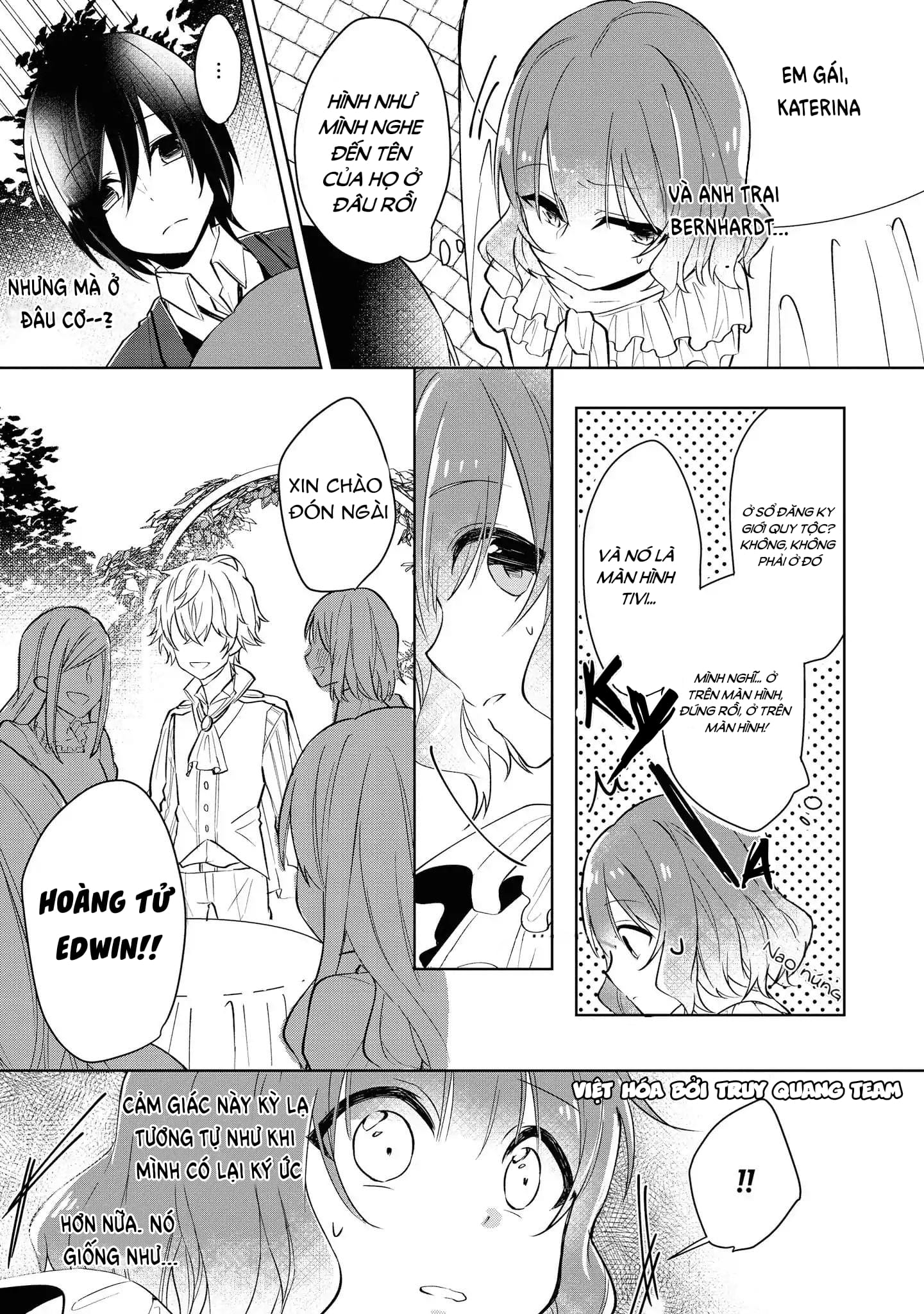 vị hôn phu là kẻ phản diện nên tôi hơi rén chapter 1 15