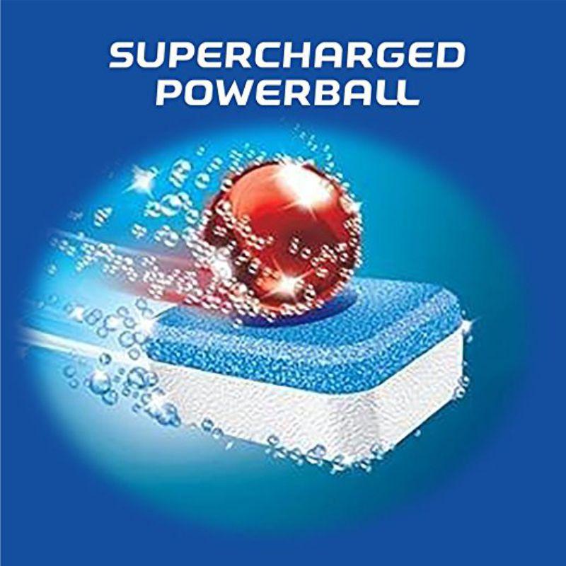 Viên rửa chén bát hương chanh Finish Powerball Essential Lemon 90 viên, dùng cho tất cả các loại máy