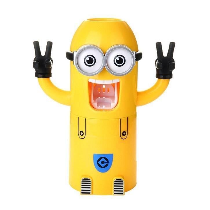 BỘ NHẢ KEM ĐÁNH RĂNG MINION SIÊU CUTE, DỄ THƯƠNG - Gutyhome