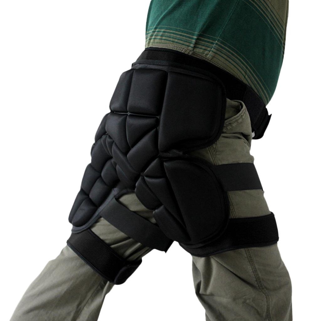 Thickened Ski Hip Butt Pad Roller Skate Snowboard Padded Safe Shorts Guard L