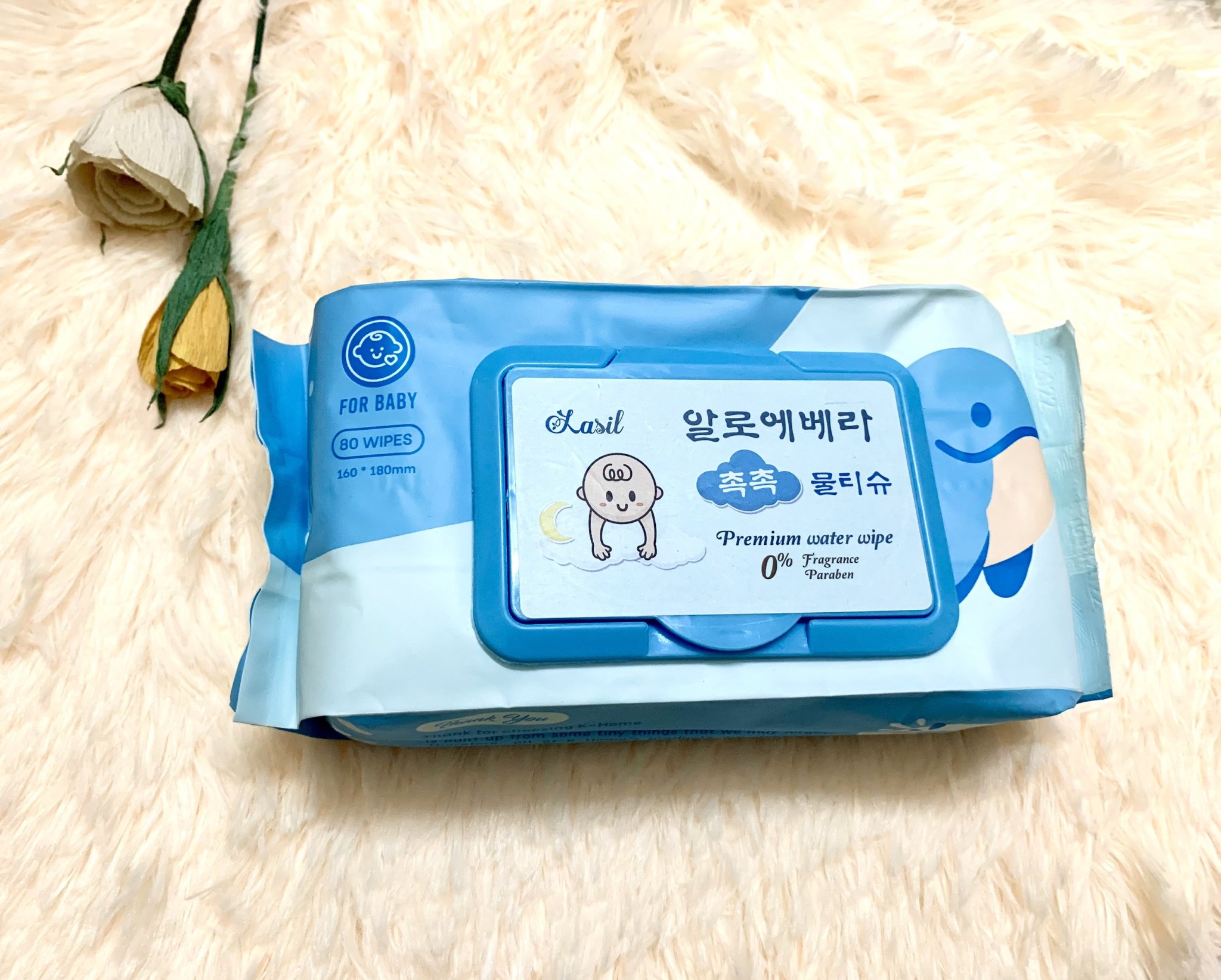 Khăn ướt cao cấp không mùi 80M