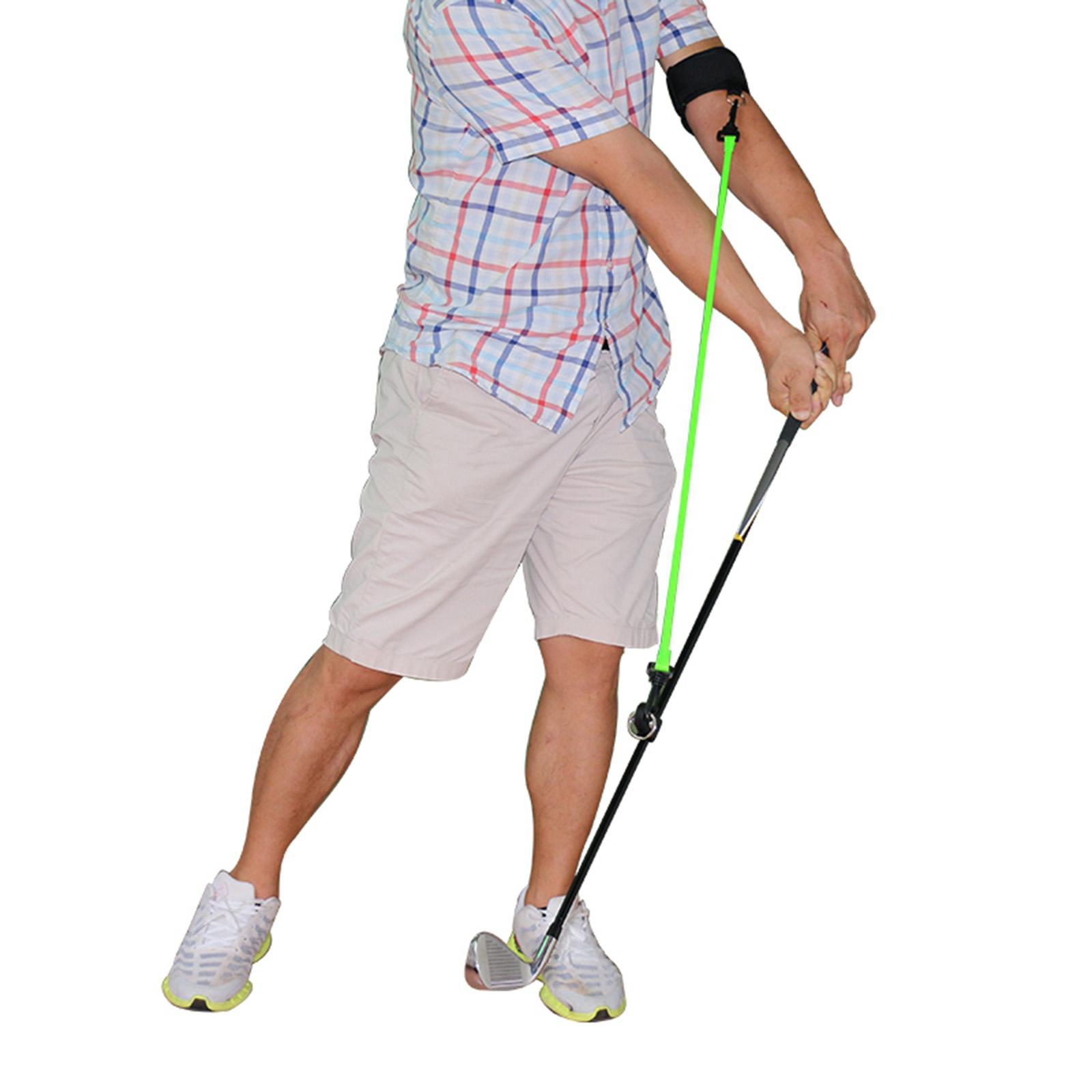 Golf Swing Training Aids, Golf Swing Correcting Tool Swing Training Aid Arm Band, Golf Posture Motion Correction Trainer for to Forming Muscle Memory