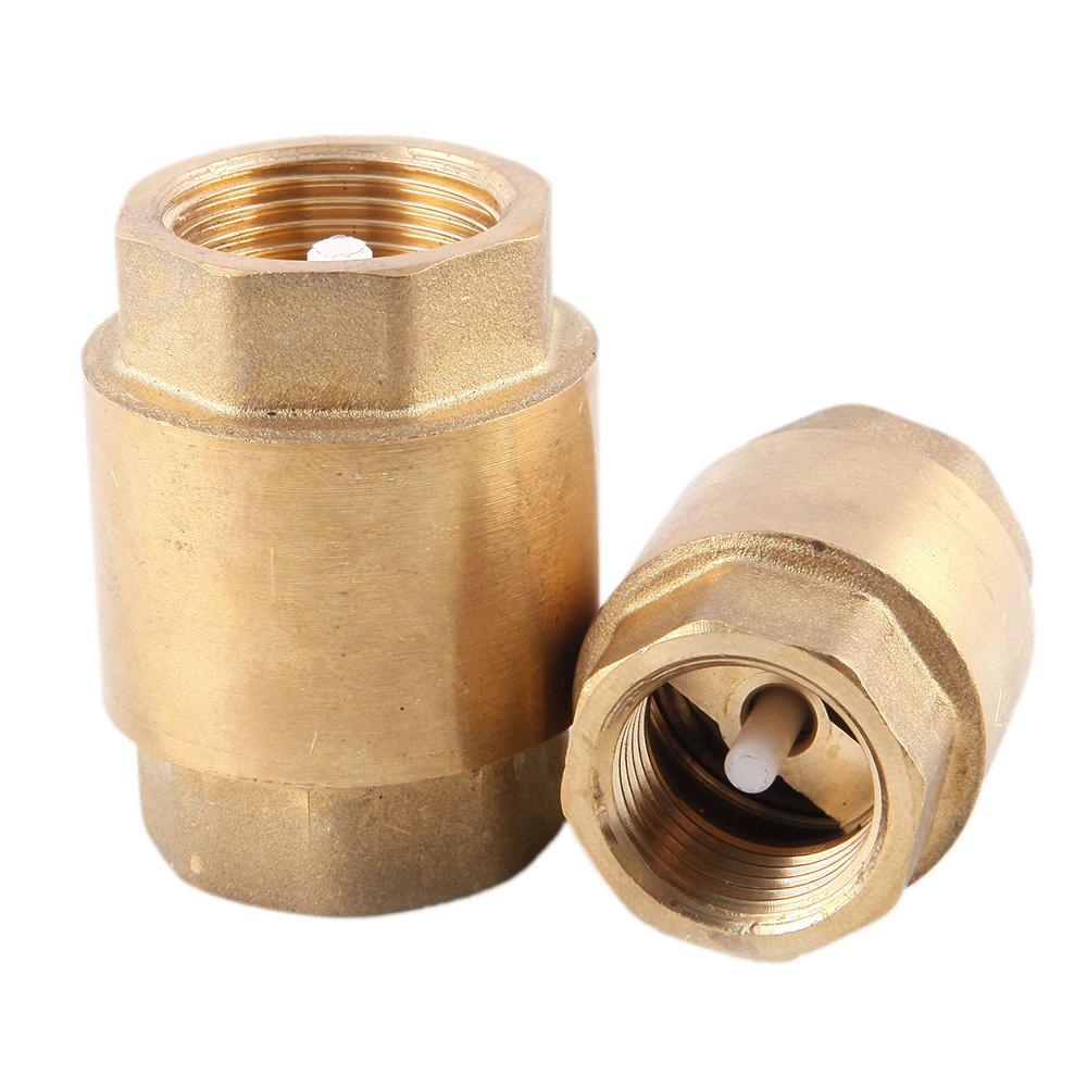 LUPE VAN 1 CHIỀU LO XO, MỘT CHIỀU LÁ LẬT ĐỒNG THAU REN 1/2”,3/4”,1”