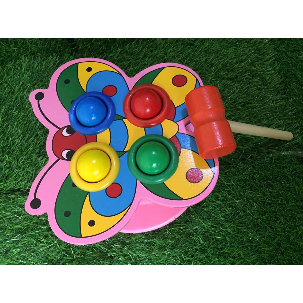 Đập Bóng 4 Lỗ - Hình Con Vật Ngộ Nghĩnh