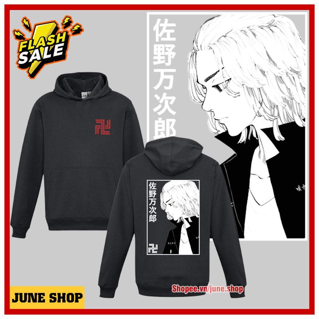Áo Hoodie Tokyo Revengers, Áo Khoác Anime in hình Mikey cực đẹp, giá rẻ