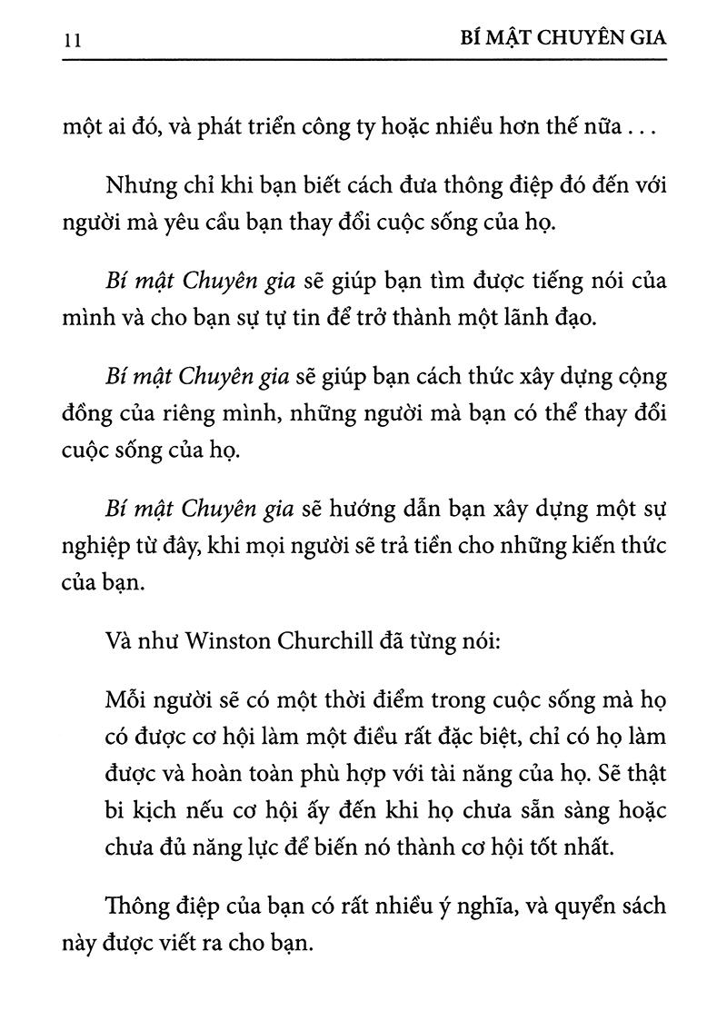 Bí mật chuyên gia