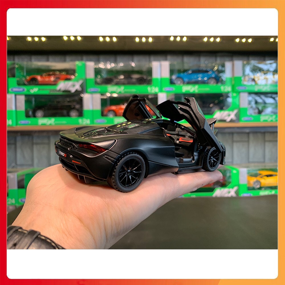 Mô hình xe Mclaren 720S tỉ lệ 1:32 - Màu đen