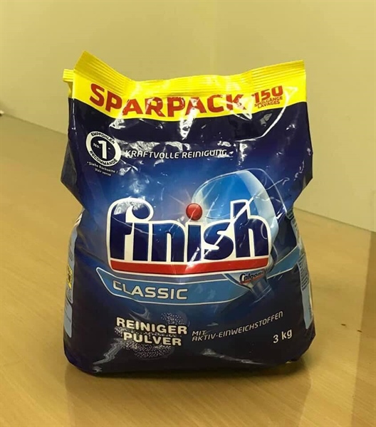 Bột rửa chén Finish Dishwasher Power Powder Lemon 2,5 kg PTT017384 - hương chanh