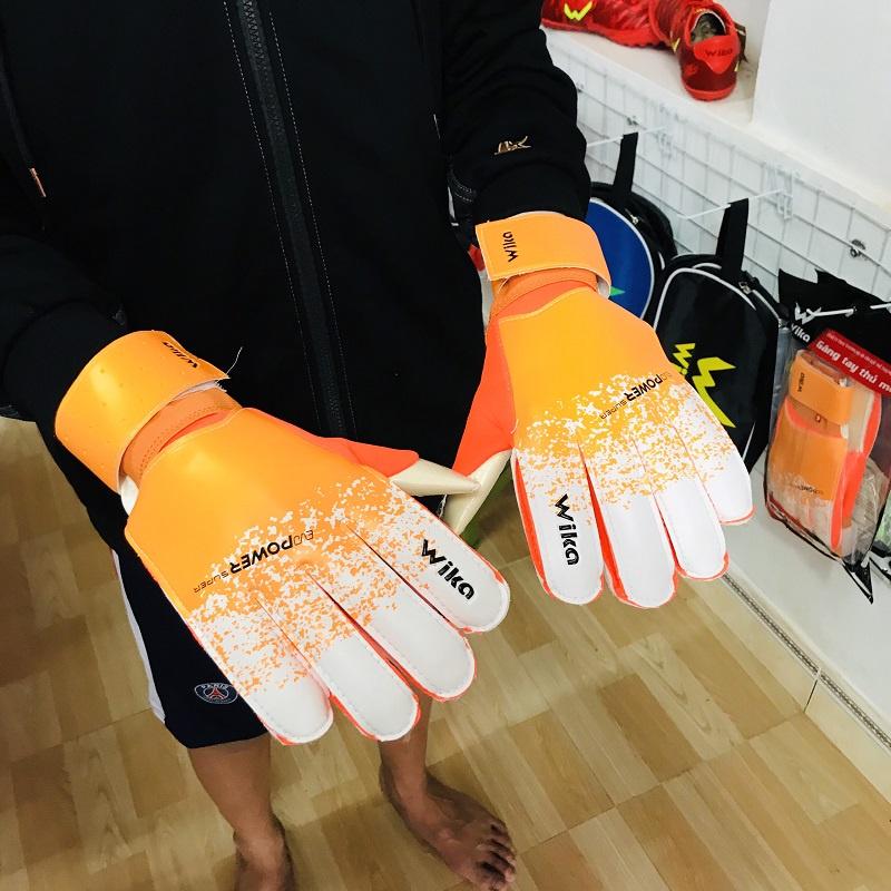 Găng tay bắt bóng cao cấp Wika có xương