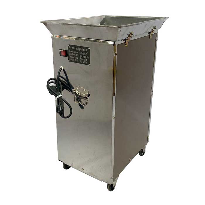 Máy thái thịt tươi sống công nghiệp ABG JR-D2.2 Công suất 2200W sử dụng ở các chợ, nhà hàng, bếp ăn tiết kiệm thời gian