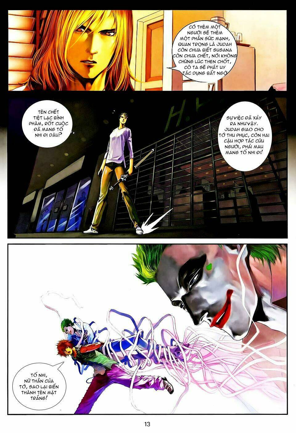 thần chi lĩnh vực chapter 10 13