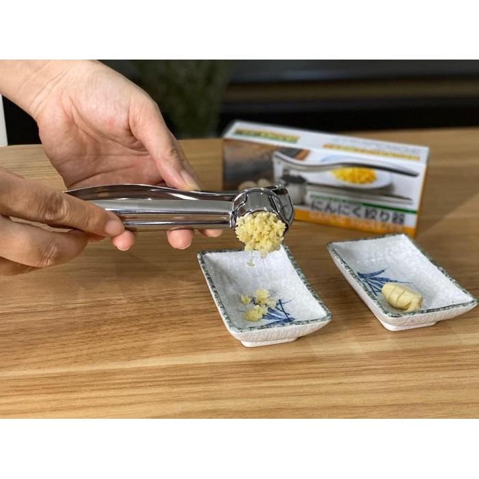 Dụng cụ ép tỏi bằng Inox cao cấp Nhật