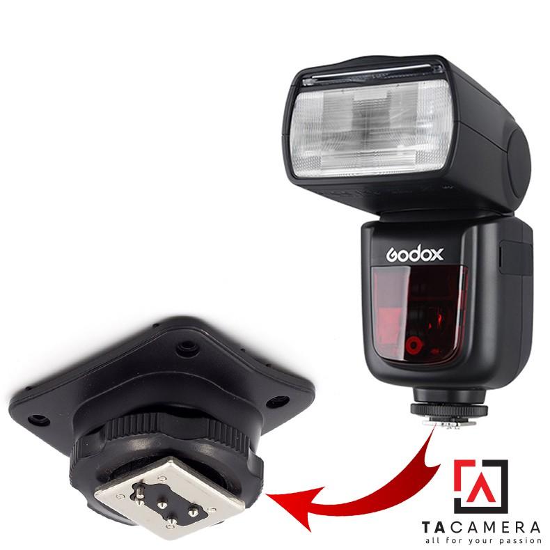 Chân Đế - Hotshoe Đèn Flash Godox V860ii Cho Canon/Nikon/Sony/Fuji - Hàng Chính Hãng