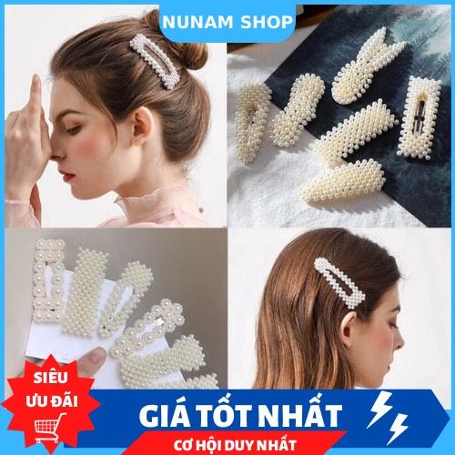 Kẹp tóc ng.ọc trai hot trend hàn quốc phong cách tiểu thư Nunam Shop