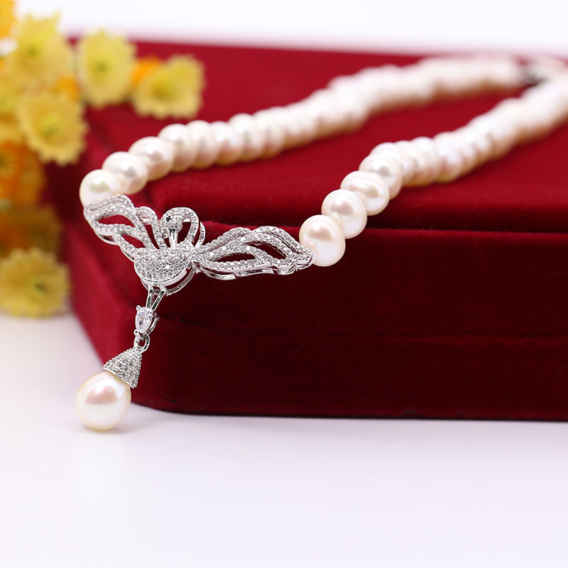 Vòng Cổ Ngọc Trai Tặng Mẹ - Chuỗi Ngọc Trai Quý Phái - DB0702 - Bảo Ngọc Jewelry