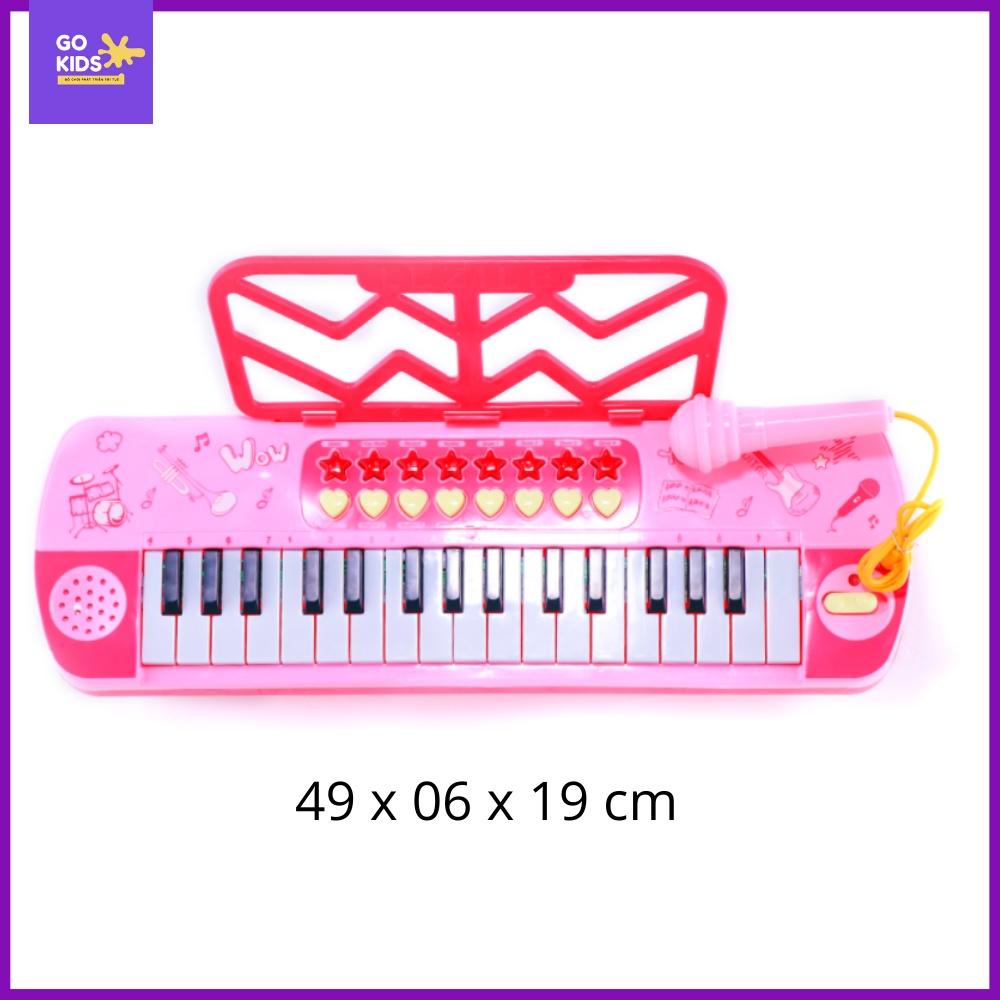 Đồ Chơi Đàn Piano Cho Bé Có Đèn Nhạc Và Micro Chuẩn Âm