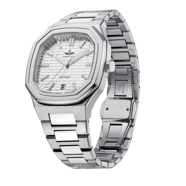 ĐỒNG HỒ NAM DÂY THÉP KHÔNG GỈ SRWATCH SG7001.1102GM Kính Sapphire