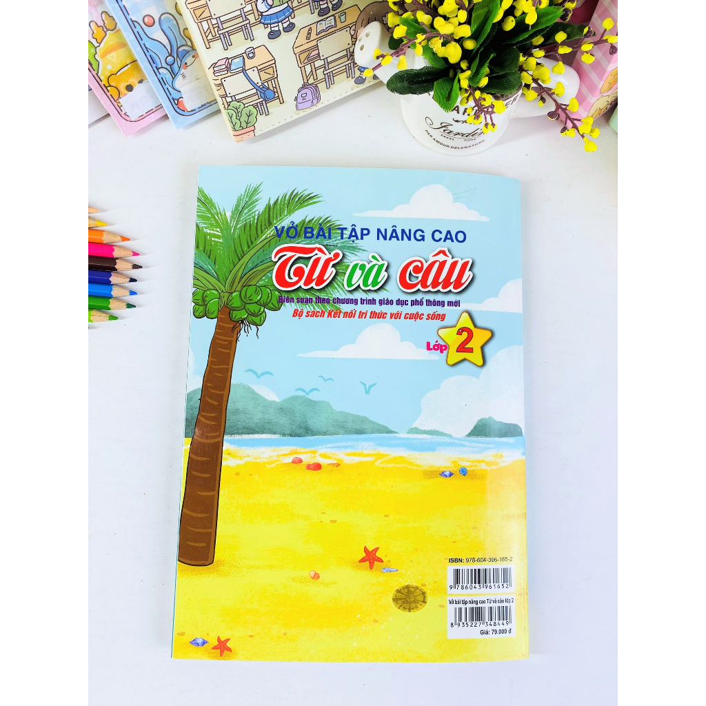 Sách - Vở Bài Tập Nâng Cao Từ Và Câu Lớp 2 - Biên Soạn Theo Chương Trình GDPT Mới - Kết Nối - ndbooks