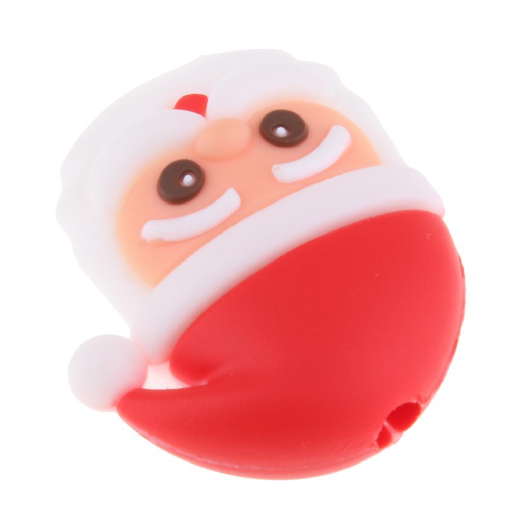 Christmas Data Line USB Charging Cable Earphone Cord Saver Protector Protection Cover for iPhone iPad Mobile Phone Tablet Cable