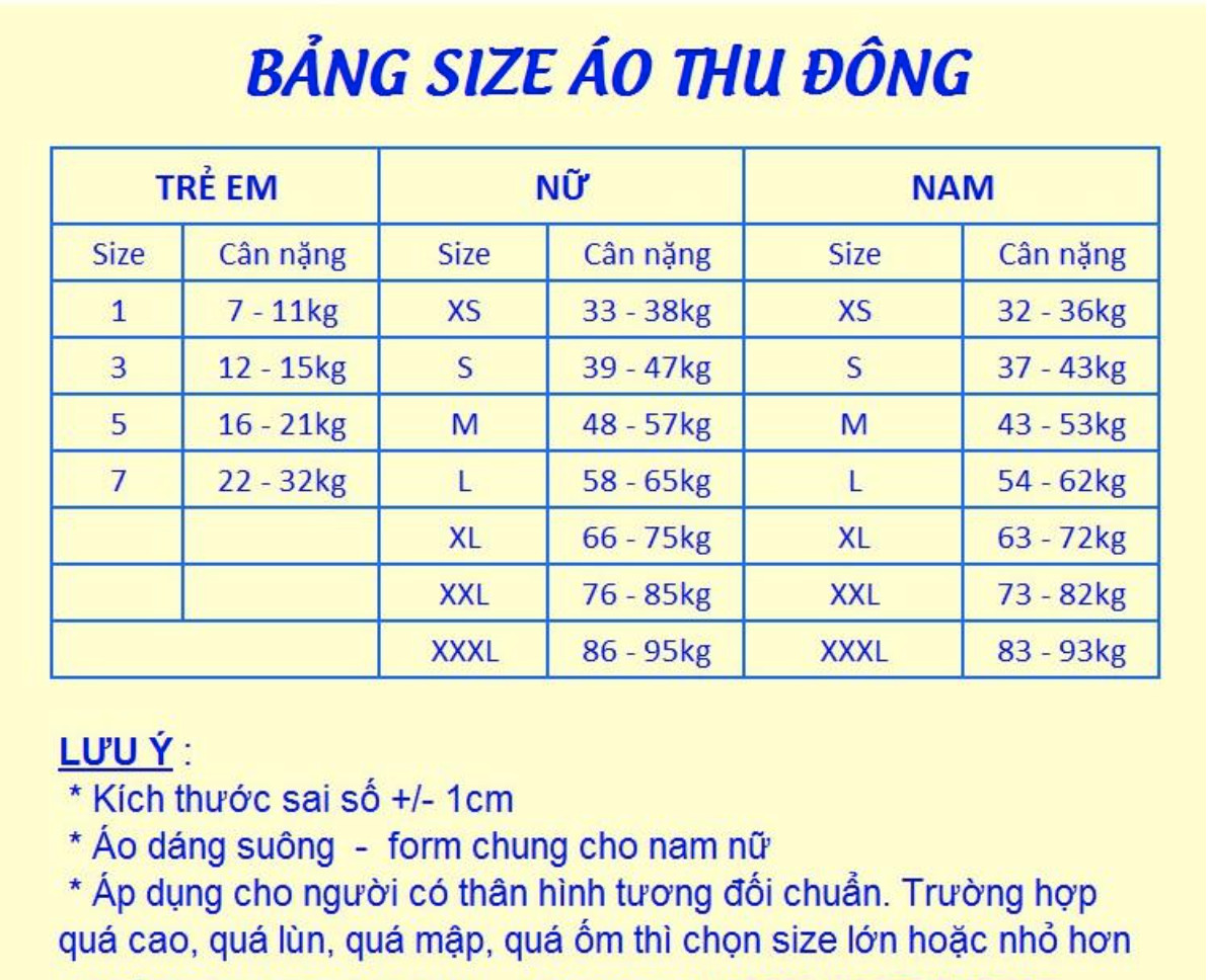 ÁO NHÓM, GIA ĐÌNH Thu đông - FAMILY trắng