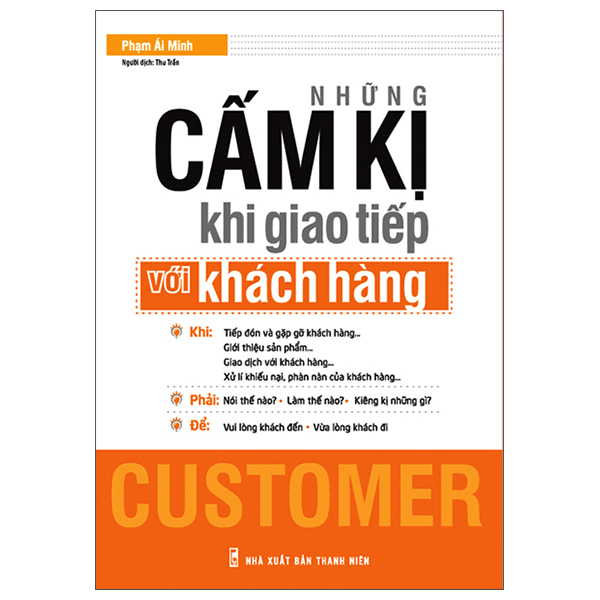 Những Cấm Kị Khi Giao Tiếp Với Khách Hàng