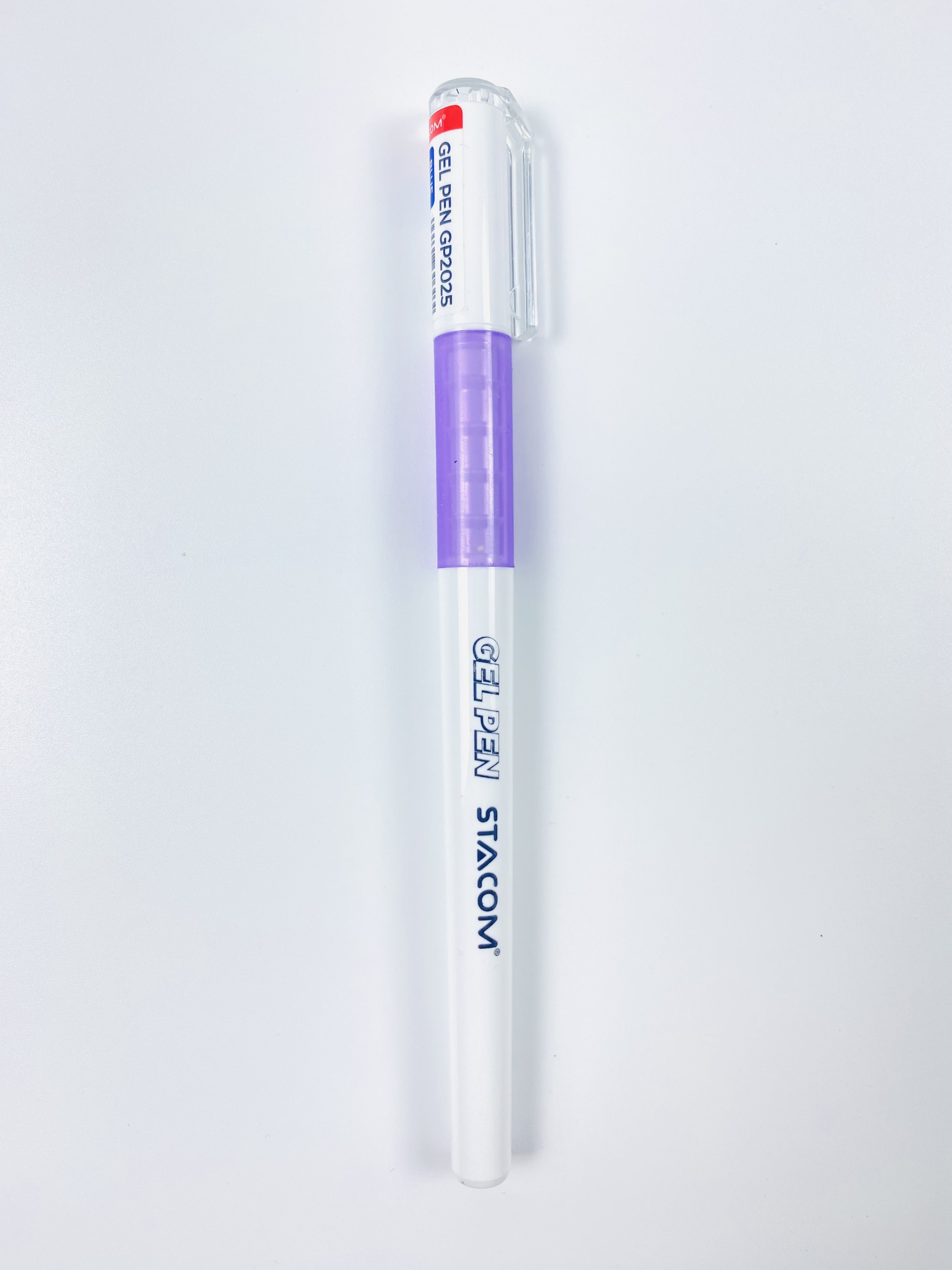 Bút bi mực gel nắp đậy Stacom 0.5.mm- mực xanh GP2025