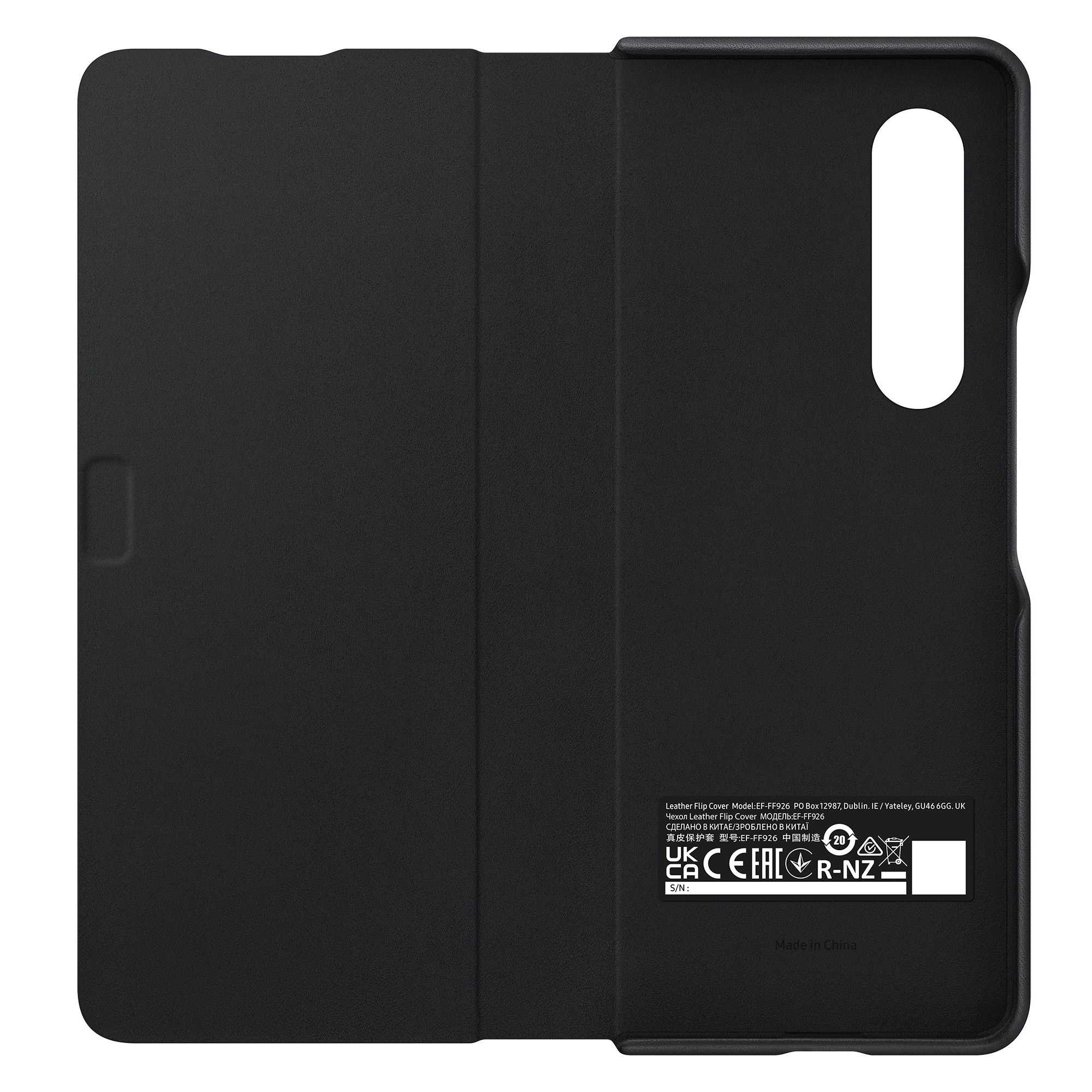 Bao da cho Samsung Galaxy Z Fold3 5G Leather Flip Cover