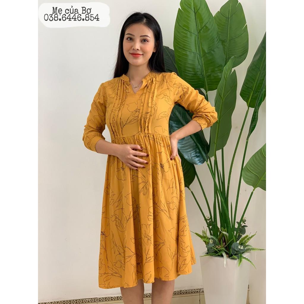 Tổng hợp mẫu váy cho con bú sale 150k, đầm cho con bú lẻ size xả kho