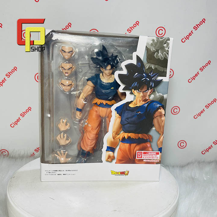 Mô hình Son Goku Ultra Có Khớp - Figure Action Son Goku Ultra Instinct SHF