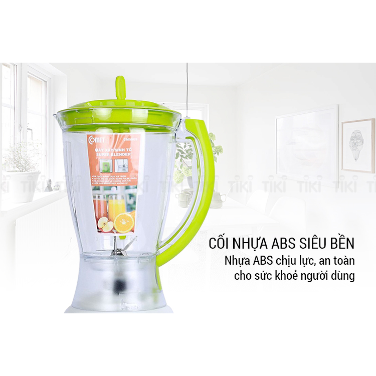 Máy Xay Sinh Tố Comet CM9969 - Xanh Lá - Hàng Chính Hãng