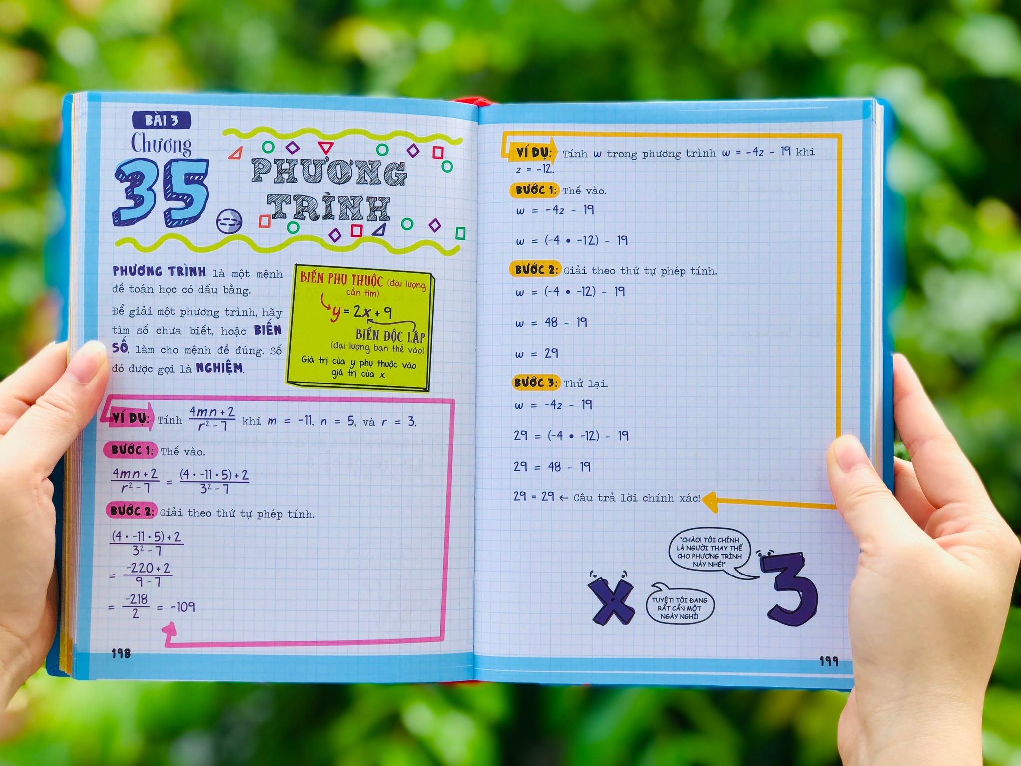 Sách Toán Học - Sổ Tay Bài Tập Toán - Á Châu Books, Bìa cứng in màu - Nâng Cao Kiến Thức Toán Học Từ Lớp 4 Đến lớp 9