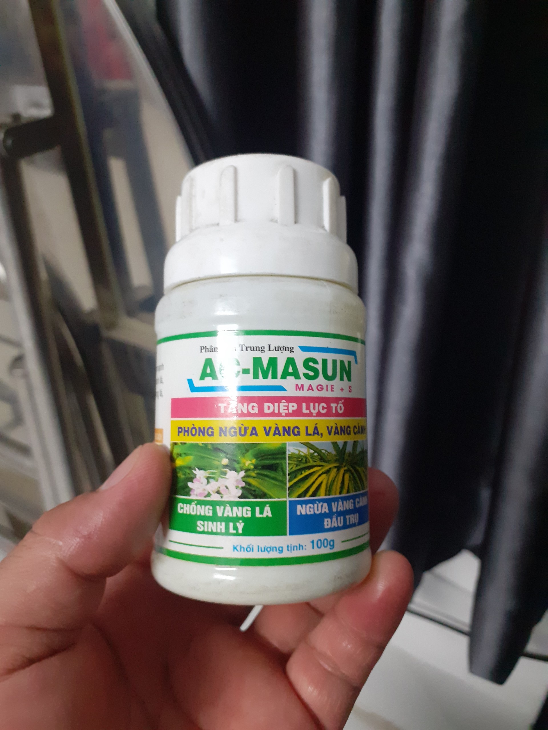 Tăng diệp lục tố ac-masun
