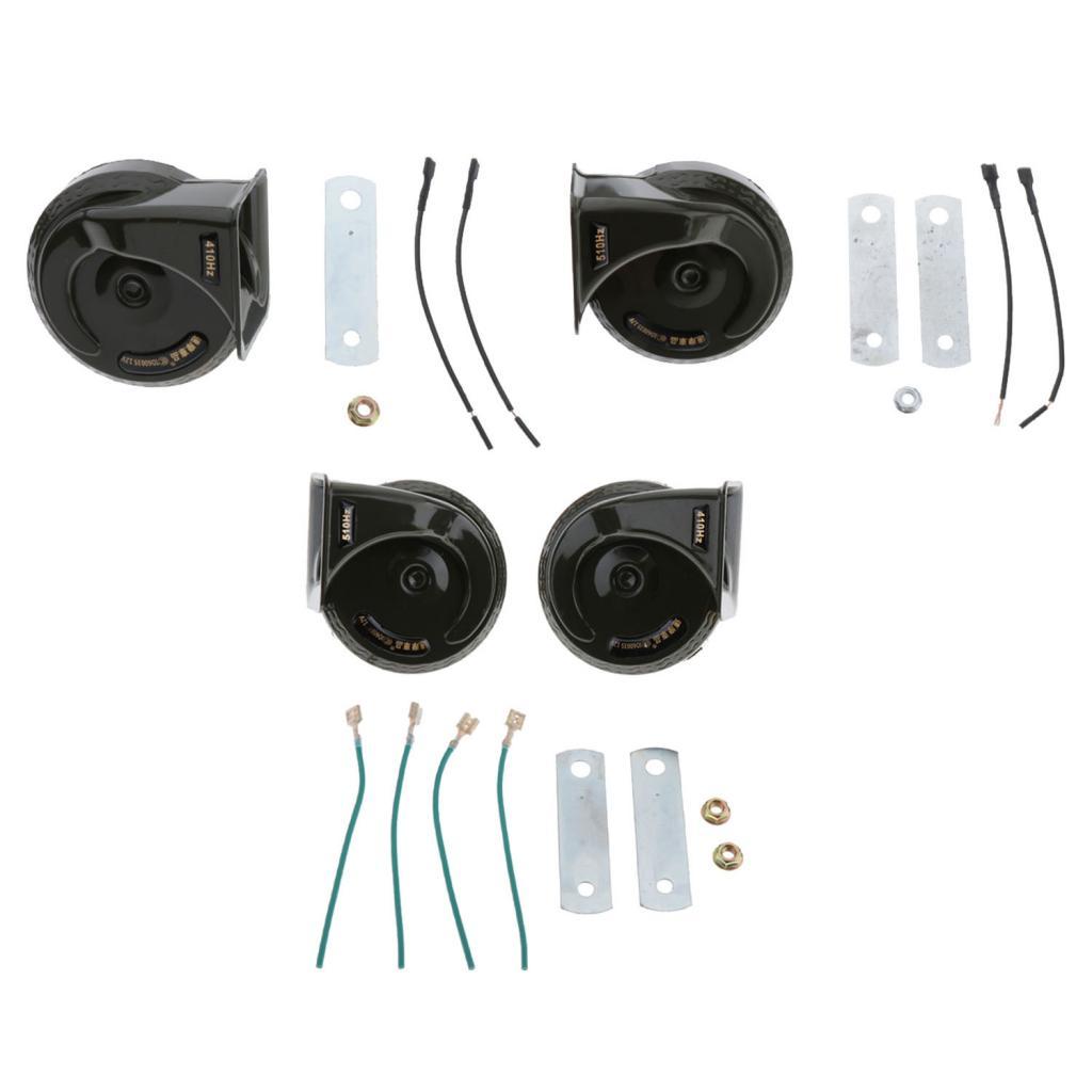 12V Loud 110db 510Hz Motorcycle  Bike ATV  replacement w/Bracket