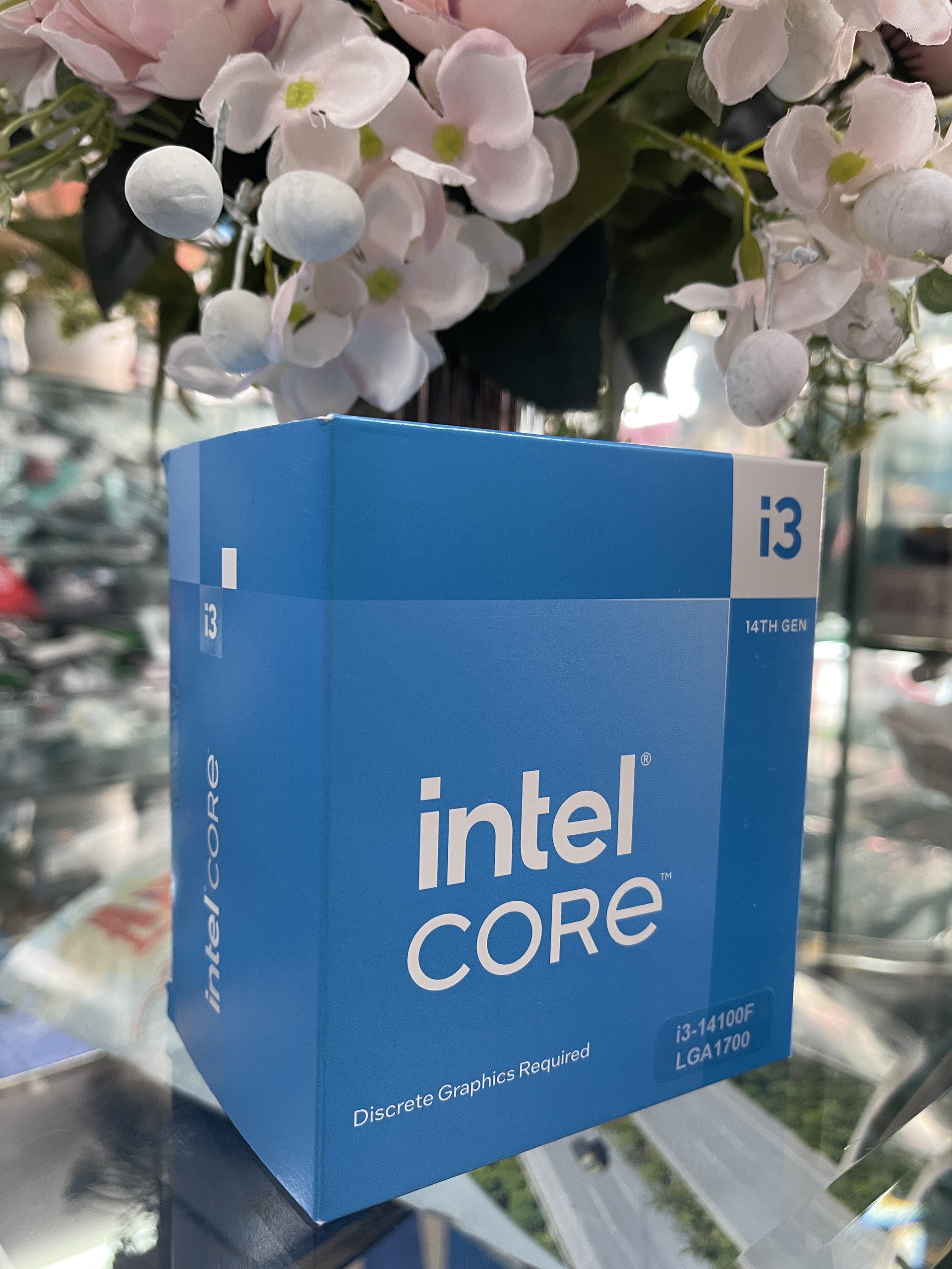 CPU Intel Core i3 14100F 4.7GHz (Socket 1700, 4 Nhân 8 Luồng 12MB 65W) - Hàng chính hãng (NEW BOX)