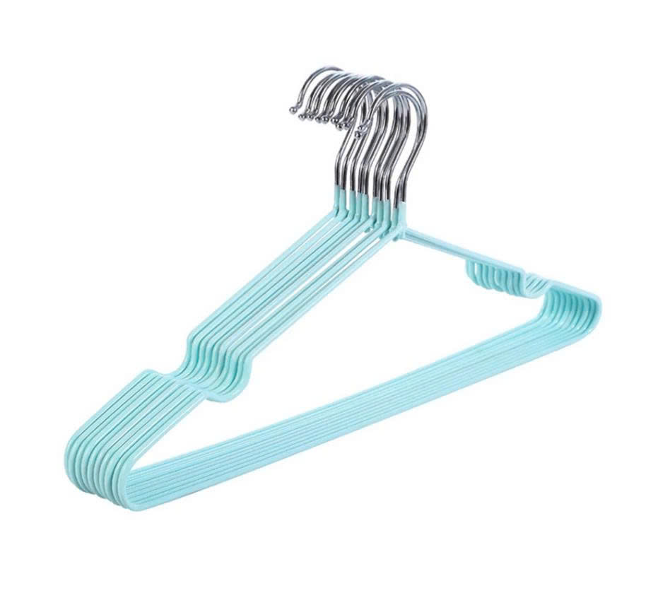 Lốc 10 Móc Treo Quần Áo Đa Năng Phù Hợp Cho Các Loại Quần Áo : Áo Đầm , Áo Kiểu, Áo Mỏng , Quần Áo Người Lớn , Trẻ Em - Chính Hãng Giao màu ngẫu nhiên